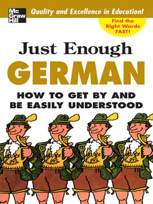 Just Enough German - ebook